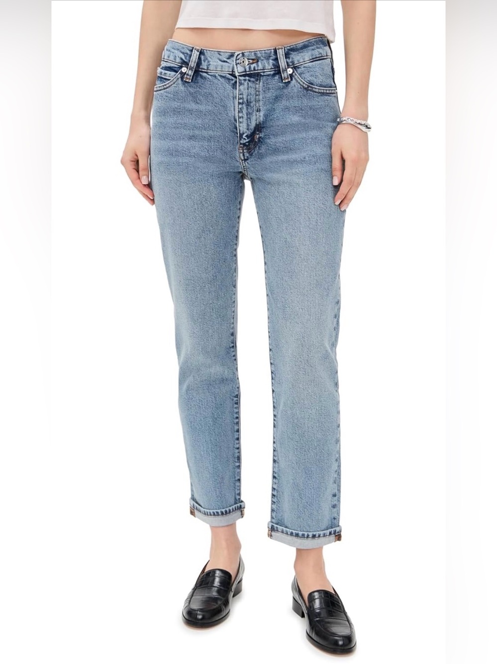 FRAME The Borrowed boyfriend jeans
